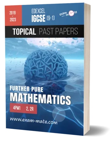Further Pure Mathematics 2, 2R