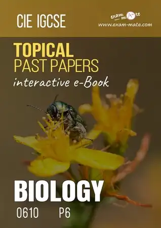 BIOLOGY 0610 P6