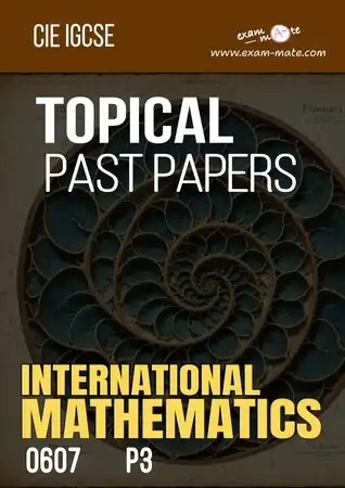 MATHEMATICS INTERNATIONAL 0607 P3